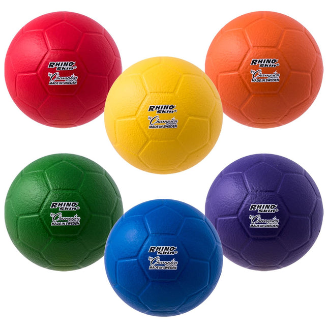 Champion Sports RS73SET Ballon de football Rhino Skin, multicolore, taille 3