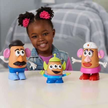 Potato Head Toy Story Yam Fam Set with Mr, Mrs and Alien Tot, Toddler and Preschool Toys for Girls and Boys Ages 2+