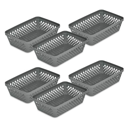 Glad Plastic Storage Basket Set - Multipurpose Dra