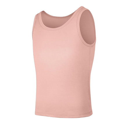 Hanes Girl's Originals Tank Pack, Supersoft Tank Top for Girls, Modal Stretch Rib Tanks, 4-Pack, Pink/White/Coral/Violet 4-pack, Small