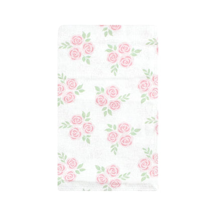 Hudson Baby Unisex Baby Cotton Flannel Burp Cloths, Pastel Butterfly, One Size