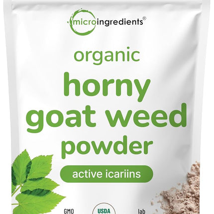 Maximum Strength Organic Horny Goat Weed for Men a
