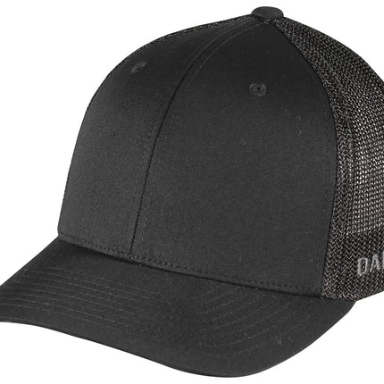Oakley Men's Golf Cresting Trucker Hat, Blackout, 