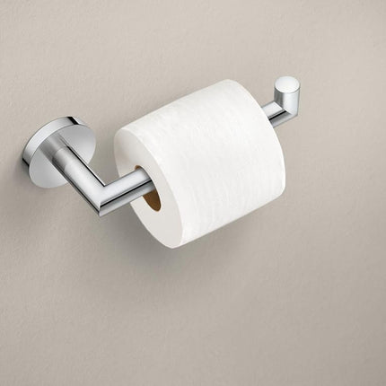 Moen Y5709BCH Portarrollos de papel higiénico moderno de un solo poste, cromo