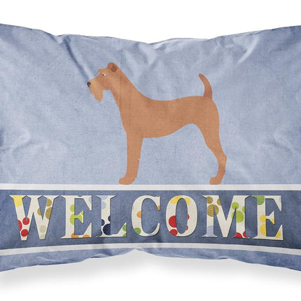 Caroline's Treasures Irish Terrier Welcome Pillowcase, Multicolor, Standard