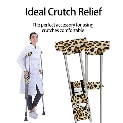 SPRING SEAON Crutches Padding Leopard
