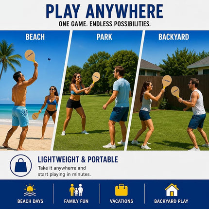Pro Kadima Paddleball Beach Set