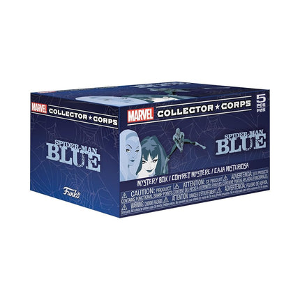 Caja de suscripción Funko Marvel Collector Corps: Spider-Man Azul - 3XL