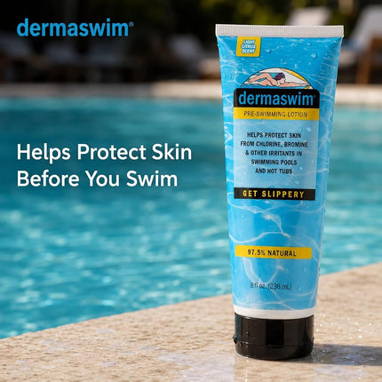 DermaSwim Pro 8 Ounce Tube Pre-Swimming Lotion