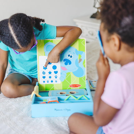 Melissa & Doug Las Pistas de Blue y Tú! Juego de rol de oculista, juguete de juego de rol para niños de 3 años en adelante, regalo para niños o niñas, materiales con certificación FSC
