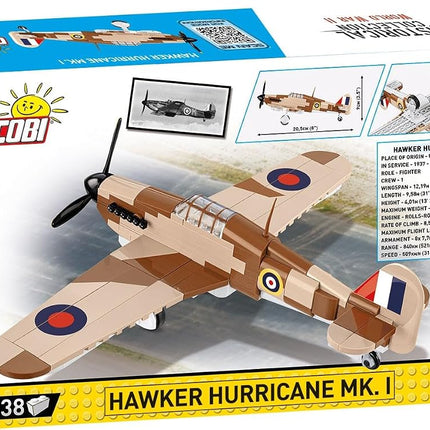 COBI Historical Collection WWII Hawker Hurricane Mk. I Plane