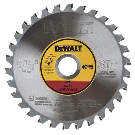 DEWALT Circular Saw Blade, 5 1/2 Inch, 30 Tooth, M