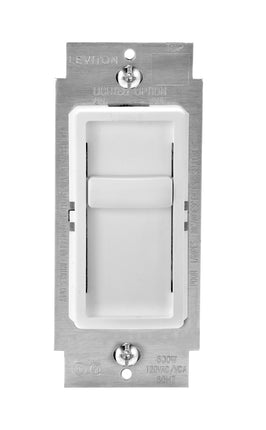 Leviton 6672-1LW SureSlide Universal 150W LED/CFL 