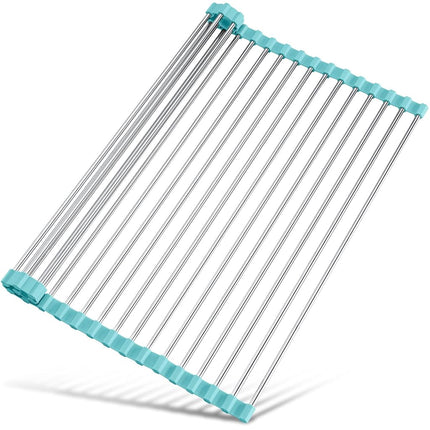 Tomorotec 21" x 15.5" Roll Up Dish Drying Rack Ove