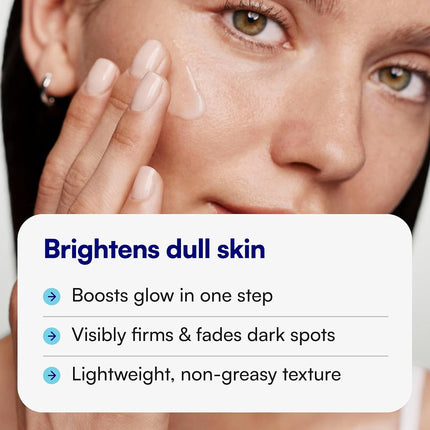 Bliss Vitamin C + Tri-Peptide Bright Idea Serum – 15% Brightening + Barrier Boost Complex for Radiant, Firm Skin – Anti-Aging Face Serum Boosts Collagen & Elasticity - 1 fl oz