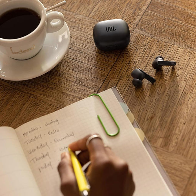 JBL Live Pro TWS 2: 40 Hours of Playtime, True Adaptive Noise Cancelling, Smart Ambient, and Beamforming mics (Black)