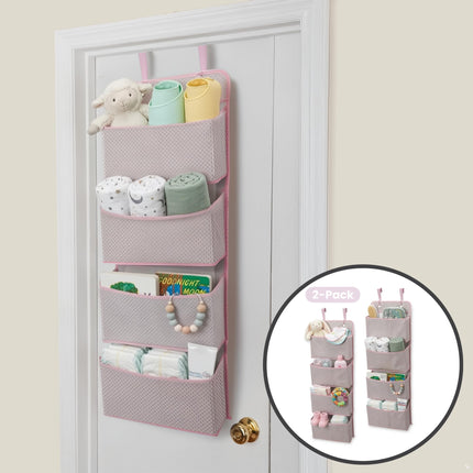 Delta Children 2 Piece 4 Pocket Over The Door Hang