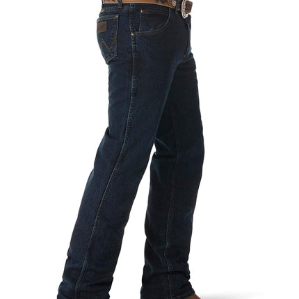 Wrangler Jean Cowboy Cut Slim Fit Premium Performance para Hombre - Azul - 35W x 30L