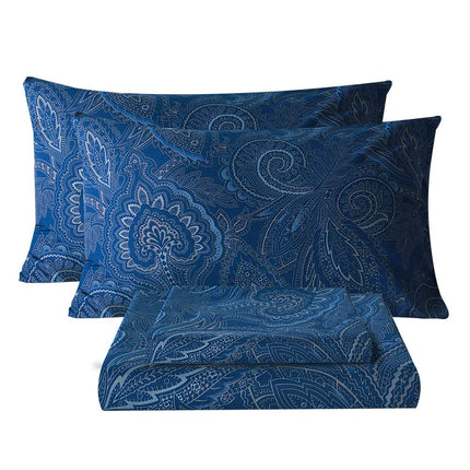 Bedlifes Full Size Sheets Paisley Sheets Ultra Sof