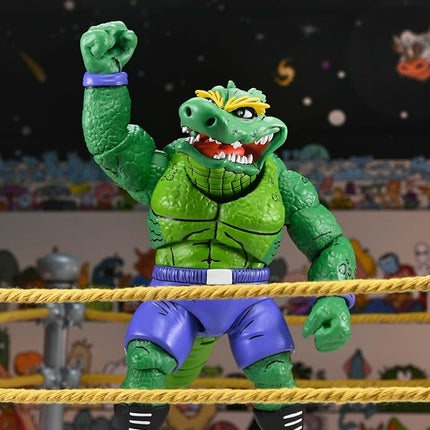 Neca : Teenage Mutant Ninja Turtles Archie Comics Stump Wrestling Leatherhead