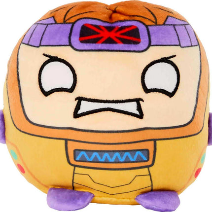 Mattel Marvel Cuutopia Set de 4 figuras de peluche, colección instantánea de juguetes de almohada suaves y redondeados de 5 pulgadas inspirados en los personajes favoritos de los fans