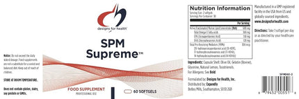 Designs for Health SPM Supreme, 60 Softgels