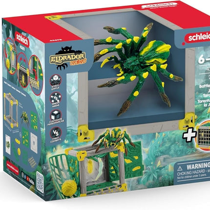 Schleich Eldrador 42678 Collectible BattleCave Jungle Tarantula 28 Pieces for Ages 7+