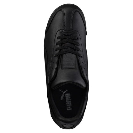 PUMA Men's Roma Sneaker, Black, 9 UK