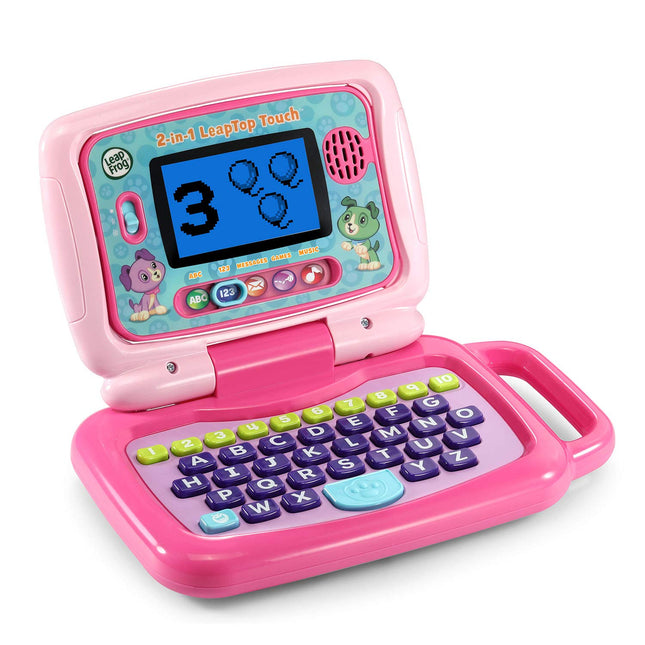 LeapFrog Laptop táctil 2 en 1, rosa