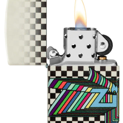 Zippo Pewter Emblem Lighter