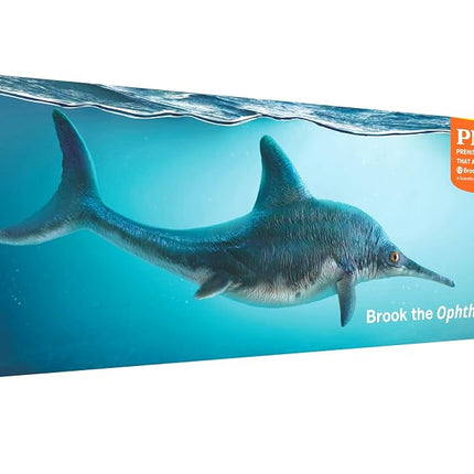 PNSO Prehistoric Animal Models Brook The Ophthalmosauru 18" Ancient Sea Monster