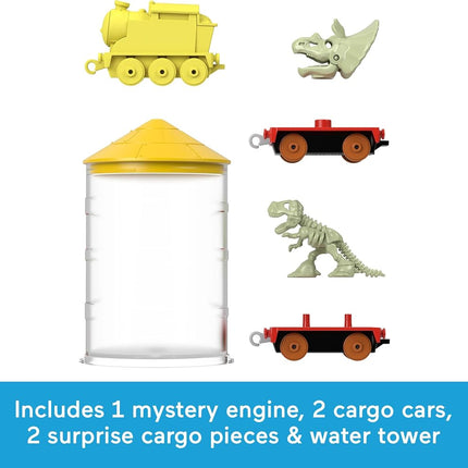 Thomas & Friends Mystery Toy Trains Collection of Color Reveal Engines with Color-Changing Action plus Surprise Cargo for Kids Ages 3 Years+, HNP80