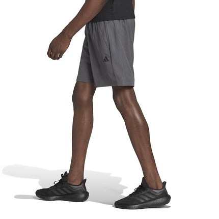 adidas Mens Train Essentials Woven Shorts, Grey/Black, S / 5L