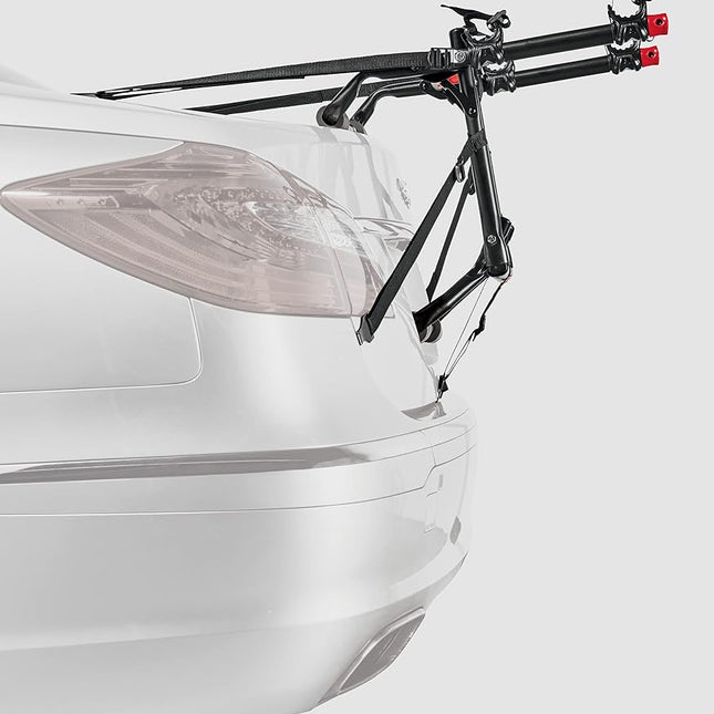 Allen Sports Deluxe+ 2-Bike Trunk Mounted Carrier, Model QS2