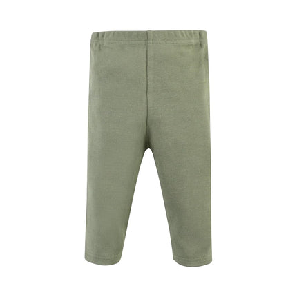 Conjunto de pelele y pantalón de algodón unisex para bebé Hudson Baby, corona floral salvia, 18-24 meses, corona floral salvia, 18-24 meses