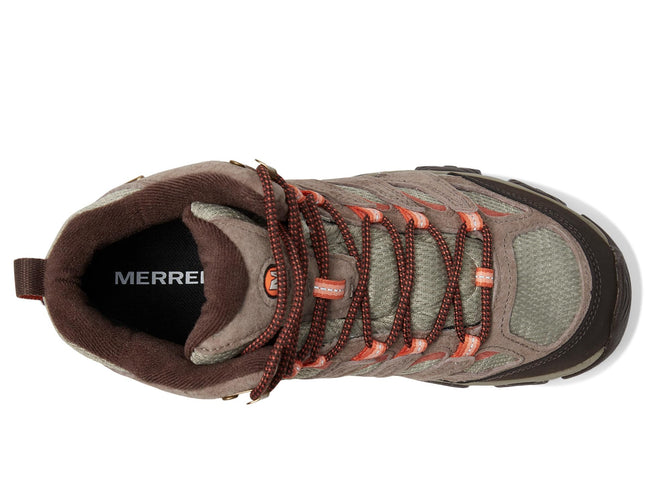 Merrell Women's Moab 3 Mid Wp Hiking Boot, Bungee Cord 1, 8.5 Wide