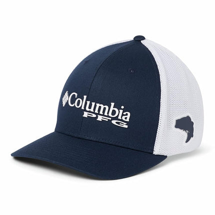 Columbia Men's Fitted Cap, PFG MESH, Size: L/XL, Collegiate Navy, CU9495