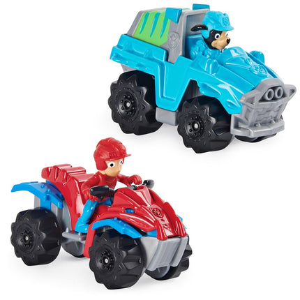 PAW PATROL La 6059296 Set of 8 True Metal Dino Rescue Vehicles Mission Dino Metal Toy for Children Aged 3+