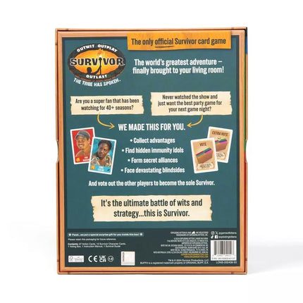 Exploding Kittens: Survivor The Tribe Has Spoken, 3-6 Players, Ages 8+