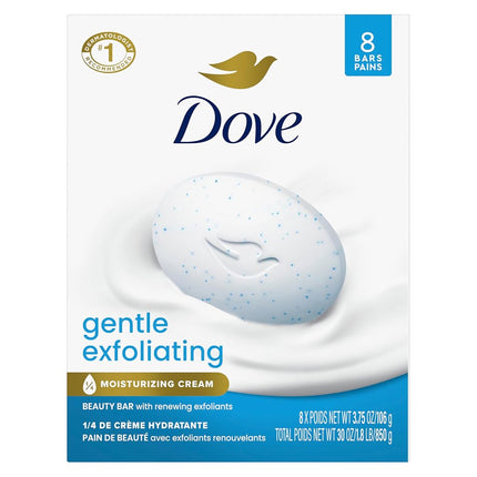 Dove Beauty Bar Gently Cleanses and Nourishes Sens