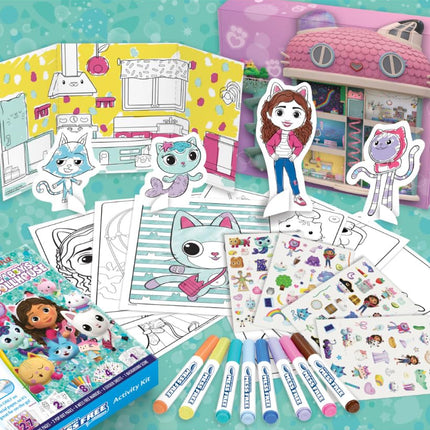 Crayola Color Wonder Gabby's Dollhouse Activity Kit, Mess Free Coloring Set for Toddlers, Travel Activities, Toddler Toys, Gifts for Girls & Boys