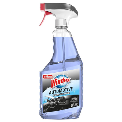 Windex Automotive Car Glass Cleaner Spray, 23 oz