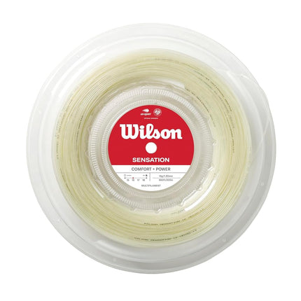 Wilson Sensation 16 200M Reel Tennissaite - Natura