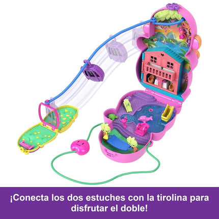 Polly Pocket Affenmama und Baby