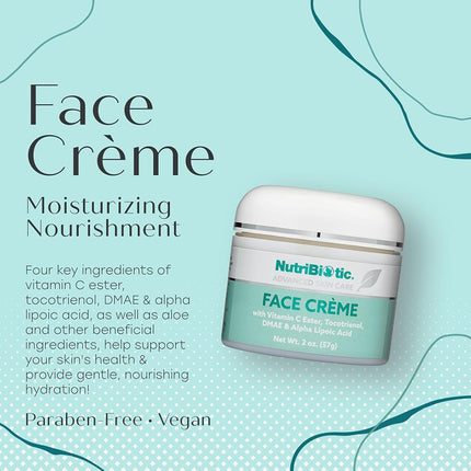 NutriBiotic, Face Creme, Tissue Revitalizing, 2 oz (57 g)