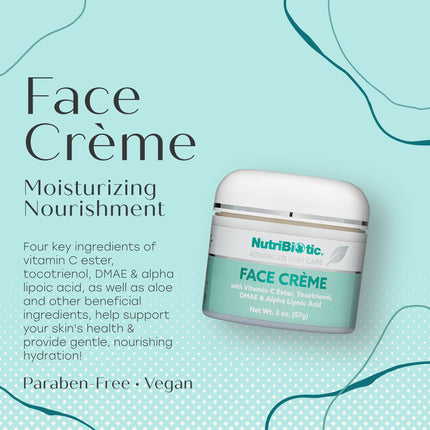NutriBiotic, Face Creme, Tissue Revitalizing, 2 oz (57 g)