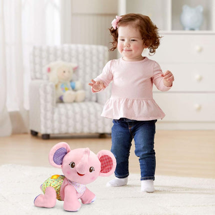 VTech Explore and Crawl Elephant, Pink
