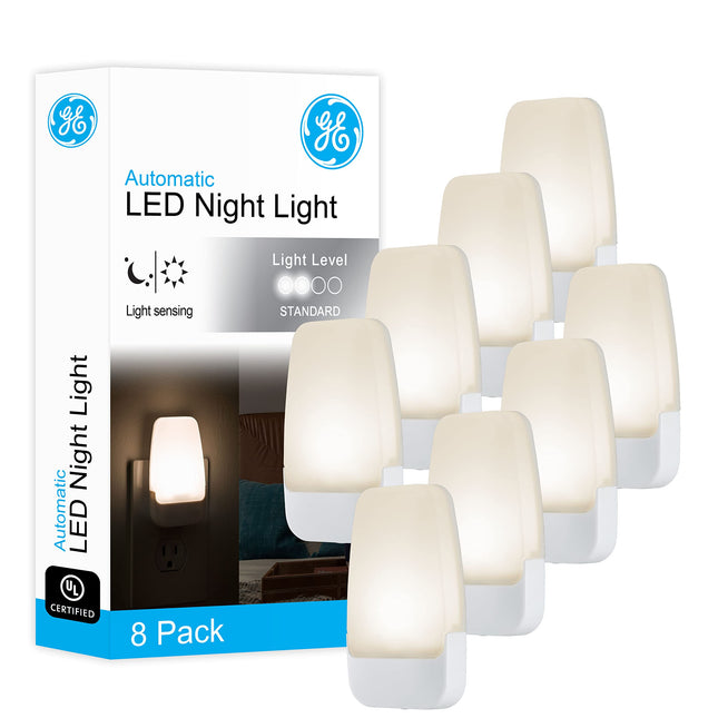 GE LED Night Light, Plug-in, Dusk to Dawn Sensor, 