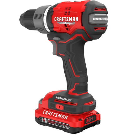 Kit de taladro/atornillador sin escobillas CRAFTSMAN RP+ (CMCD713C2)