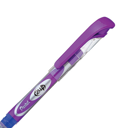 Pentel SL12-V Highlighter with Liquid Ink Pack of 12 Violet